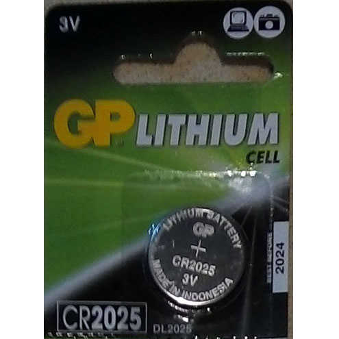 סוללת כפתור ליתיום GP CR2025