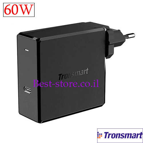 מטען קיר Tronsmart USB-C PD 3.0 60W