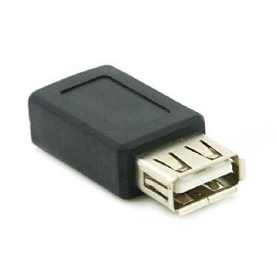 מתאם USB A נקבה - Micro USB נקבה