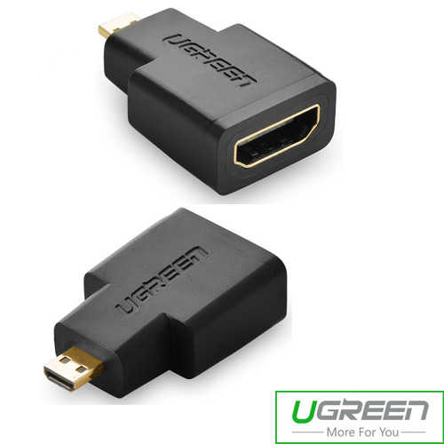 מתאם Micro HDMI זכר ל- HDMI נקבה Ugreen