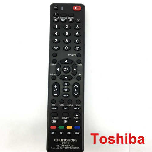 שלט רחוק חליפי לטלויזיות Toshiba