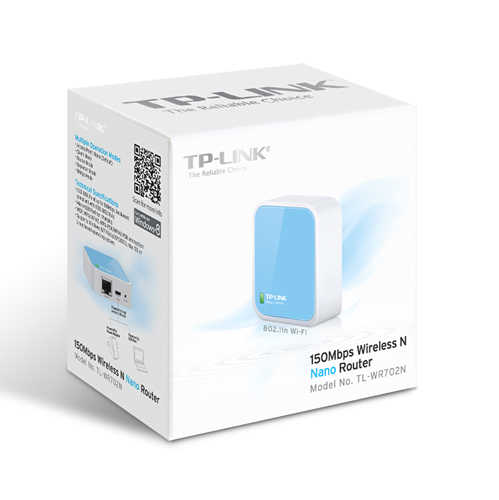 נתב אלחוטי מיני TP-Link דגם TL-WR702N