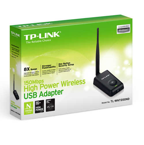 כרטיס רשת אלחוטי TP-Link 5dBi דגם TL-WN7200ND