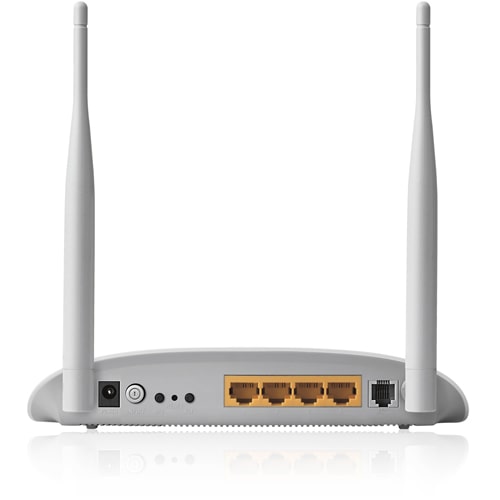 נתב אלחוטי + מודם 300Mbps תוצרת TP-Link דגם TD-W8961N