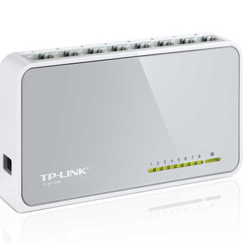 רכזת רשת 8 כניסות TP-Link דגם TL-SF1008D