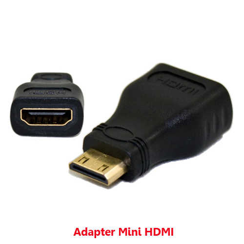 מתאם Mini HDMI זכר - HDMI נקבה