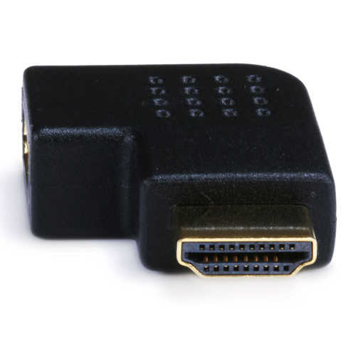 מתאם זוויתי HDMI ב- 90 מעלות לצד שמאל