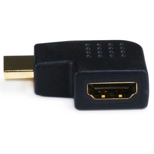 מתאם זוויתי HDMI ב- 90 מעלות לצד שמאל