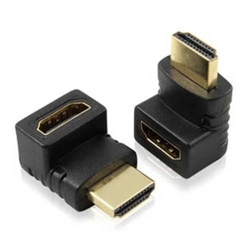 מתאם זוויתי HDMI ב- 90 מעלות למעלה