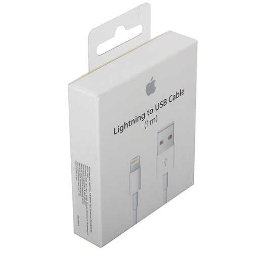 כבל טעינה וסנכרון Lightning מקורי 1 מטר Apple