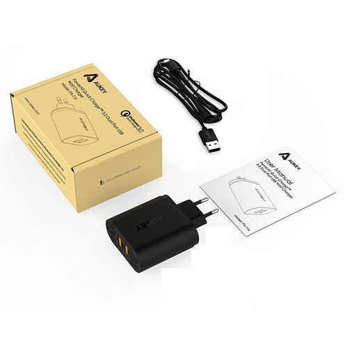מטען קיר Aukey Qualcomm 3.0 דגם PA-T16