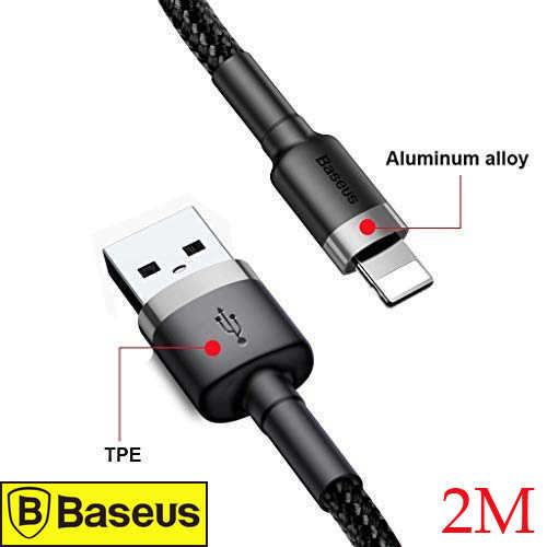 כבל טעינה וסנכרון USB A - USB Type-C באורך 2 מטר Baseus
