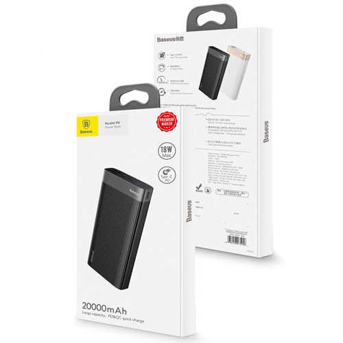מטען נייד Baseus 20000mAh QC 3.0 דגם BS-20KP201