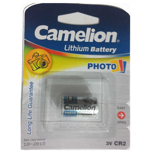 סוללת ליתיום CR2 תוצרת Camelion