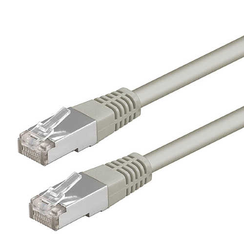 כבל רשת מסוכך CAT6 באורך 0.5 מטר