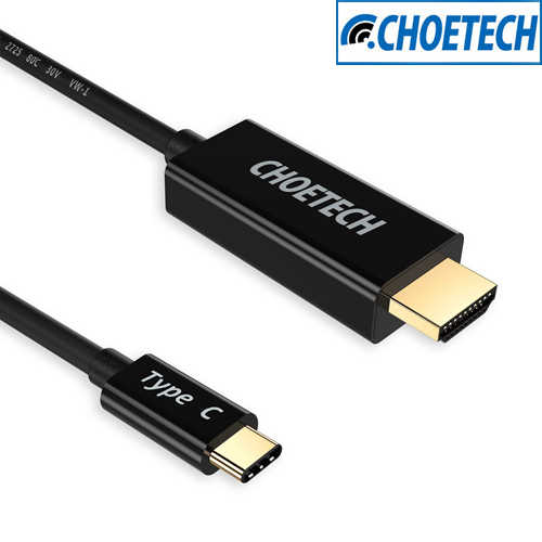 כבל HDMI 2.0 - USB Type C באורך 1.8 מטר CHOETECH