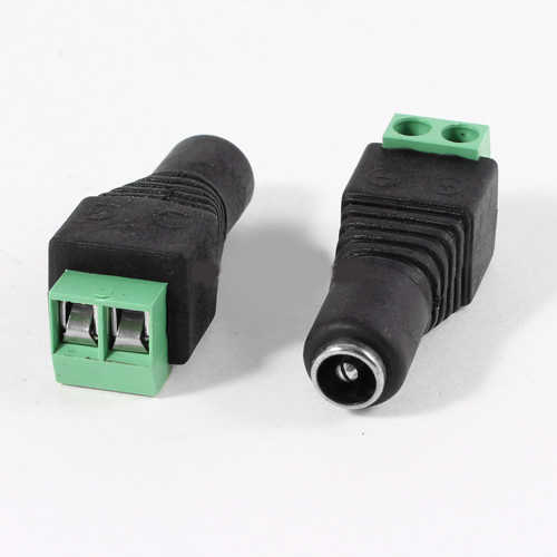 מתאם מתקע DC 5.5/2.1mm נקבה לכבל חשמל