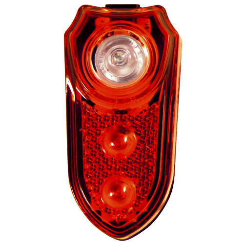 פנס 3 לדים אחורי לאופניים DURACELL דגם Bik-F02WDU