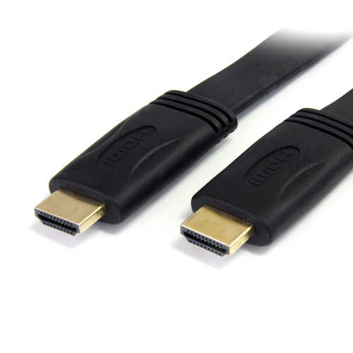 כבל HDMI שטוח Grundig שחור -  1.5 מטר