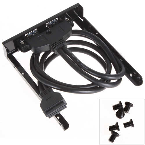 פאנל קדמי למחשב עם שני כניסות USB 3.0
