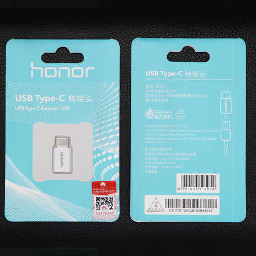 מתאם Micro USB זכר - USB Type-C נקבה Huawei 