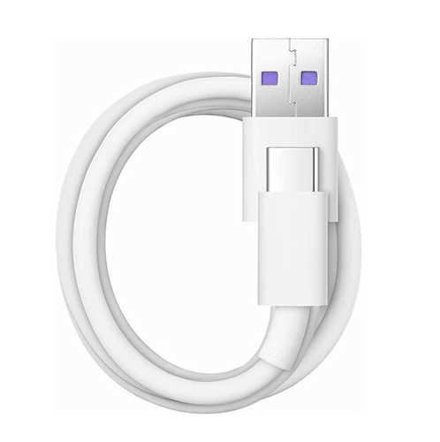 מטען קיר  USB מהיר 5A עם כבל HUAWEI USB Type-C
