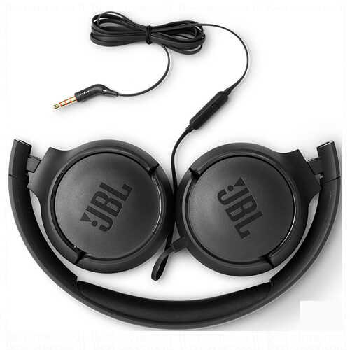 אוזניות חוטיות עם מיקרופון JBL דגם TUNE 500