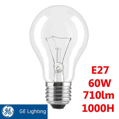 נורת ליבון General Electric A60 E27 60W 2.7K