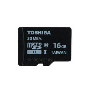 כרטיס זיכרון Micro SDHC 16GB Class 10 Toshiba