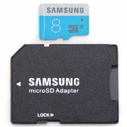 כרטיס זיכרון Micro SDHC 8GB Class 6 Samsung