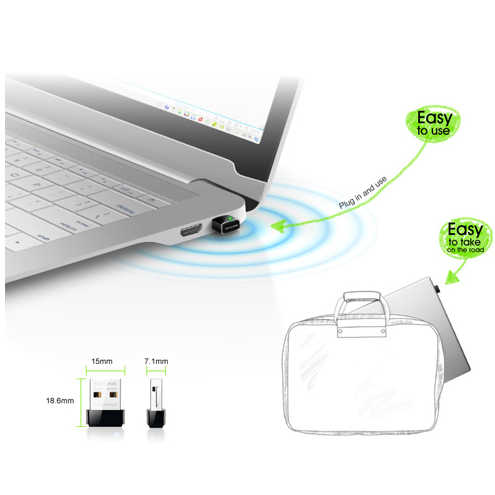כרטיס רשת אלחוטי מיקרו  TP Link 150Mbps  דגם TL-WN725N