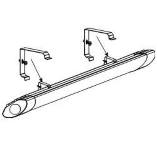 גוף תאורה לד OMEGA 45W 120cm IP65 דגם BAKO
