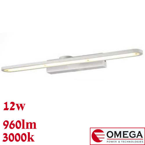 צמוד קיר מעוצב לד OMEGA 12W דגם Virginia