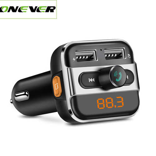 משדר/ דיבורית Bluetooth FM לרכב Onever דגם T10