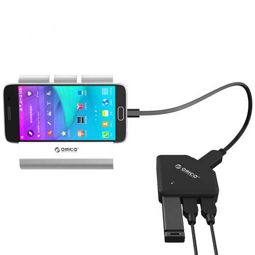 קורא כרטיסים/מפצל Orico USB 2.0 דגם C2TS