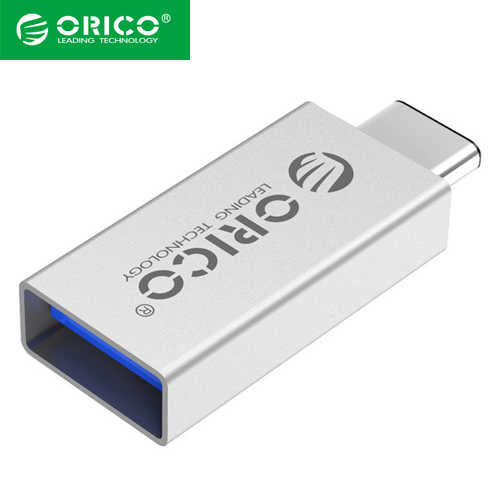מתאם USB A נקבה - USB Type C זכר Orico