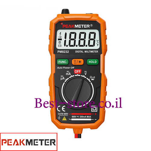 רב מודד דיגיטלי PeakMeter דגם PM8232