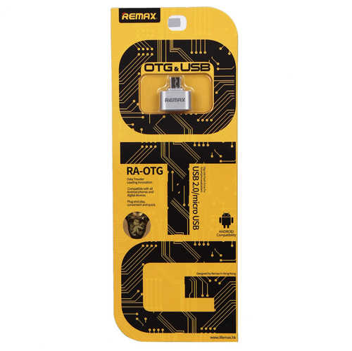 מתאם USB נקבה ל- Micro USB זכר Remax