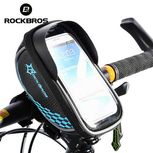 נרתיק לאופניים עם כיסוי שקוף לסמארטפון ROCKBROS דגם RB-010