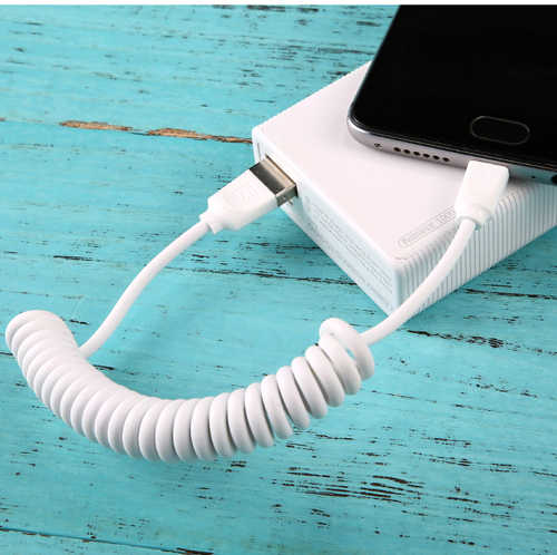 כבל טעינה וסנכרון USB Type-C 2.4A מסולסל Remax