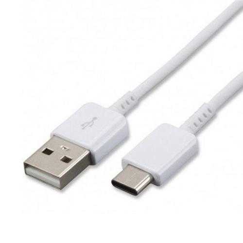 כבל טעינה וסנכרון Type-C - USB A לבן סאני Samsung