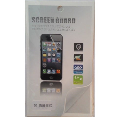 מגן מסך מט קדמי ואחוריל - iPhone 5