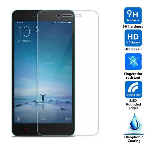 מגן מסך זכוכית ל- Xiaomi Redmi Note 2