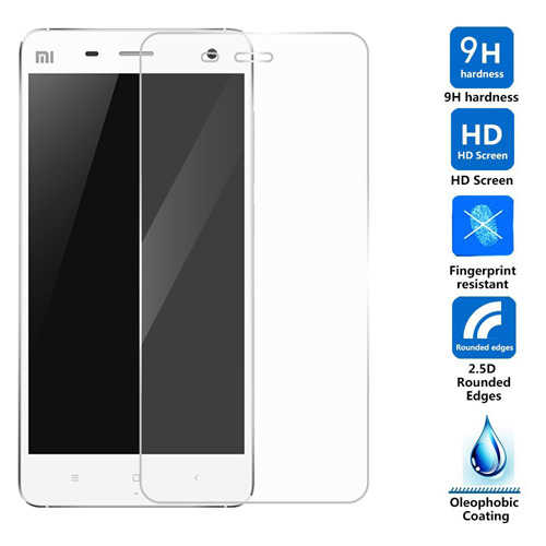 מגן מסך זכוכית ל- Xiaomi mi4