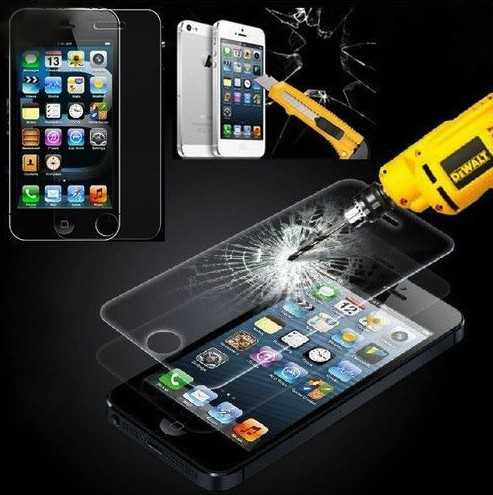 מגן מסך זכוכית ל- iPhone 4