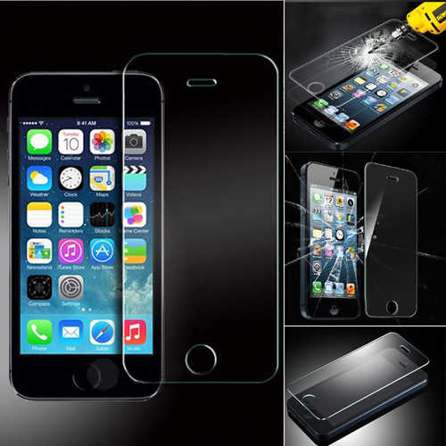 מגן מסך זכוכית ל- iPhone 5