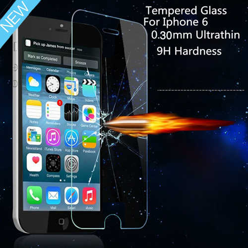 מגן מסך זכוכית ל- iPhone 6