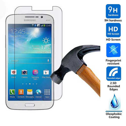 מגן מסך זכוכית ל- Samsung Galaxy Mega 5.8In