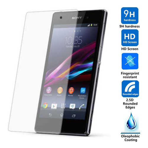 מגן מסך זכוכית ל- Sony Xperia Z2