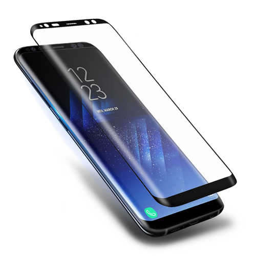 מגן מסך מלא מקומר 3D ל- Samsung Galaxy S8